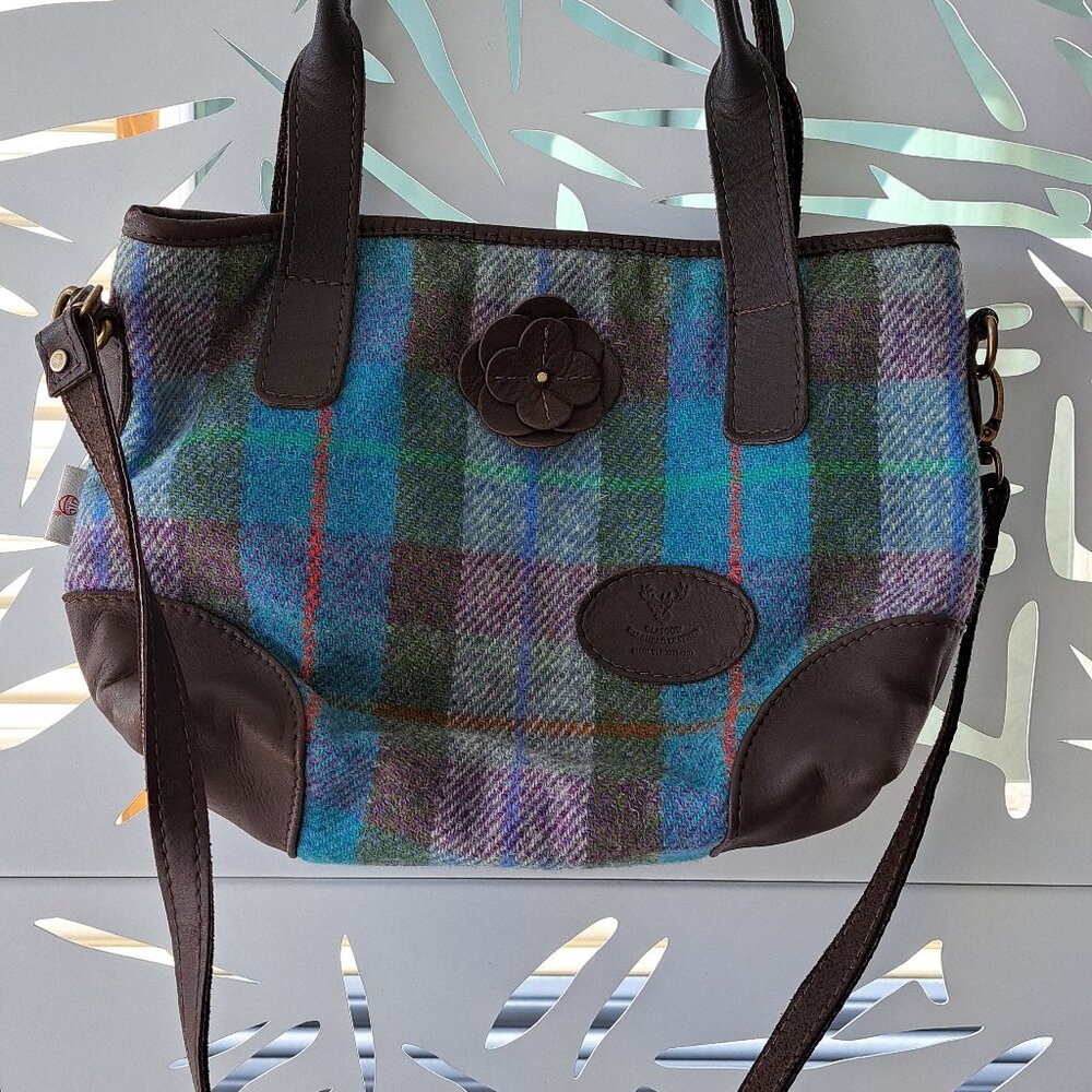 Harris Tweed Crossbody Handbag